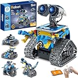 Sillbird Technik Roboter Kinder Bauspielzeug, Programmierbarer Roboter Bausatz, Ferngesteuerte Robot...