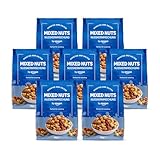 by Amazon - Geröstete und gesalzene gemischte Nüsse, 200 g, 7 Stück