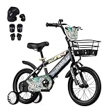 Habib Gruppe Jungenfahrrad Dino-Edition 16 Zoll | Komplettset mit Schutz-Set, Korb & Pumpe |...