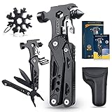 WayinTop Werkzeug Geschenke für Männer, 37 in 1 Taschenwerkzeug Multi-Tool Hammer mit...