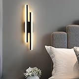 Riserva Wandleuchte LED Innen Moderne, 16W 1800LM Warmweiß Wandlampe, Kreative Lange Parallele...