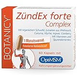 BOTANICY ZündEx Forte Complex - Unterstützt bei Entzündungen & Gelenkbeschwerden - OptiMSM...