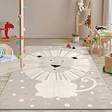 the carpet Jungle Kids Teppich für Kinderzimmer, Kinderteppich, 3D-Effekt, Pflegeleicht,...