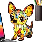 Générique Nachtlicht für Kinder | Tischlicht aus gefärbtem Harz mit Hundedesign,...