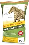 JOSERA Kraut & Rüben Mash (1 x 15 kg) | Premium Pferdefutter Mash | Pferdefutter mit Leinsamen |...