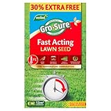 Westland Horticulture 20500299 Gro-Sure Fast Acting Rasensamen, 10 m² + 30 % Extra (13 m²)