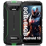 DOOGEE S41 Pro [2023] Stoßfestes Handy, 6300 mAh, Akku, 7 GB + 64 GB, 1 TB erweiterbar, Android 12...