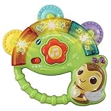 VTech Baby Musikbienen-Tamburin – Musik-Spielzeug mit Zahleninhalten, lustigen Geräuschen,...