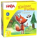 HABA Kleiner Fuchs Tierarzt – Würfelspiel für Kinder ab 4 Jahren – Spielerisch Tiere heilen...