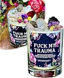 My Trauma Candle - Soja-Kerze für Angst- und Stressabbau, beruhigende Aromatherapie-Kerze, lustiges...