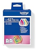 Brother Tintenpatrone LC527XLVAL, Value Pack (C/M/Y/BK)