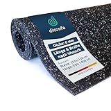 diconfa Bautenschutzmatte Gummimatte 6mm stark - WUNSCHMAß EINGEBEN - BREITE bis 1,5m LÄNGE bis...