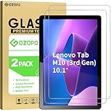 GOZOPO [2-Pack] Schutzfolie für Lenovo Tab M10 (3rd Gen) 25,7 cm (10,1 Zoll), Kratzfest Gehärtetem...