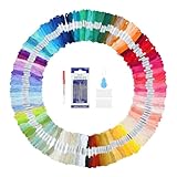 HDRNT150 Farben Stickgarn Set für kreatives Sticken ideal für Ihre DIY Stickprojekte vielseitiges...