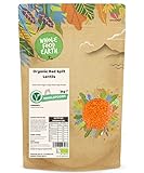 Wholefood Earth Bio-Rotgespaltene Linsen 3kg | GVO-frei | Vegan | Ballaststoffreich | Proteinreich |...