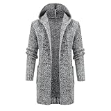 Herren Fleecejacke Winterparka Kapuzenjacke Doppeljacke Test Zipper Doubleface Polar Joggen...