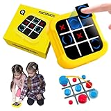 Tic Tac Toe Elektronisch 4-in-1 Tic Tac Toe Bolt Spiel Interaktives Tischspiele Lernbrettspiel...