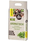 Floragard Bio-Erde Aromatisch 1x3 Liter - für Anzucht und Aussaat sowie für Kräuter - torffrei...