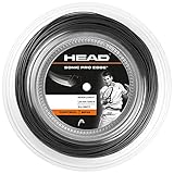 HEAD Unisex-Erwachsene Sonic Pro Edge Rolle Tennis-Saite, Anthracite, 17