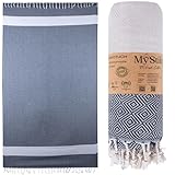 MyStilo® Strandtuch Saunahandtuch XXL - Dickes, Weiches Badetuch 100x200cm, Schnelltrocknend -...