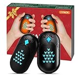 KENNEAS Handwärmer Elektrisch 2 Set Taschenwärmer Powerbank USB Wiederverwendbar Aufladbar Outdoor...