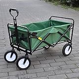 Faltbarer Strandwagen – Tragbarer Pull & Push Utility Wagon – Outdoor-Transportwagen für...