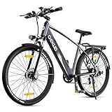 Qekud 27.5'' Elektrofahrrad, 27M204 E-Bike Trekkingrad E-Cityrad, 36V 12,5Ah Li-Ion Akku...