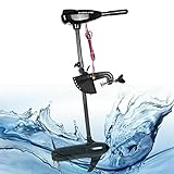 DGKLNDSY Elektromotor 12V 80lbs Elektro-Außenbordmotor Elektro-Außenborder Bootsmotor 800W...