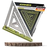 KIRNER Zimmermannswinkel 180mm – präziser Anschlagwinkel Metall aus Edelstahl mit innovativer...