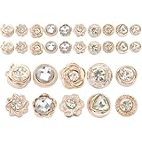 Mipcase 30 Stück Modische Broschen aus Legierung mit Strasssteinen Dekorative Brustnadeln für...
