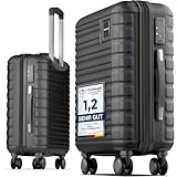 Travely Premium Handgepäck Koffer 55x40x20cm - passend für Ryanair, Lufthansa, Eurowings und co. I...