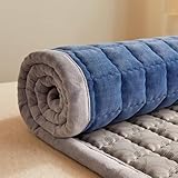 Tragbare Futon-Matratze, dicke aufrollbare Bodenmatratze in voller Größe für Gäste und...