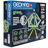 Geomag, Glow Recycled, Magnetische Konstruktionen mit Leuchteffekt, Magnetstäbe, die im Dunkeln...