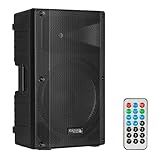 Ibiza - XTK15A-MKII - 15'/38cm Aktiver PA-Lautsprecher - 25mm Kompressionshochtöner - Bass Reflex...