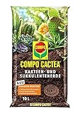 Compo CACTEA Kakteen- und Sukkulentenerde mit 8 Wochen Dünger für alle Kakteenarten und...