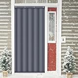 Wärmeschutzvorhang Für Türen,Türvorhang Thermo,Thermovorhang Gegen Kälte Und Hitze Türvorhang...