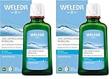 WELEDA Bio 2in1 Erfrischende Reinigung, Naturkosmetik Gesichtswasser und Make-up Entferner zur...