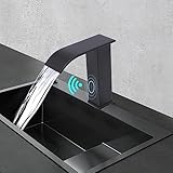 Automatische Infrarot Sensor Wasserhahn, Heißes und Kaltes Wasser Infrarot Sensor...