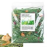 Heufutter für Kaninchen - natürlich unbedenklich, hochwertige organische Faserstreu Gesunde...