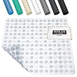 HITSLAM Duschmatte rutschfest, Antirutschmatte für die Dusche 53x53cm, Badewannenmatte mit...