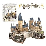 3D Puzzle Harry Potter - Harry Potter Schloss 197 Teilen | Harry Potter Puzzle 3D Hogwarts Schloss |...
