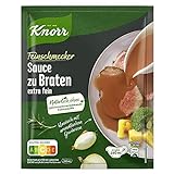 Knorr Feinschmecker Sauce zu Braten extra fein leckere braune Soße ohne geschmacksverstärkende...