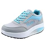 Schuhe Damen Damen Laufschuhe Leicht Bequeme Gym Running Schuhe Wasserdicht Walkingschuhe...