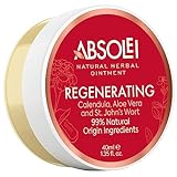 Absolei Ringelblumensalbe, natürliche Salbe für Verbrennungen, Wunden und Schnittwunden mit Aloe...