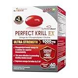 LABO Nutrition Perfect Krill EX - Das reinste antarktische Krillöl mit hoher Stärke - Höchste...