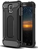 Coolden für Samsung Galaxy S5 Hülle Premium [Armor Serie] Outdoor Stoßfest Schutzhülle Case...