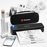 Phomemo M834 Thermodrucker A4, Mobiler Drucker A4 für Unterwegs, Büro, Schule, Zuhause, Kompatibel...