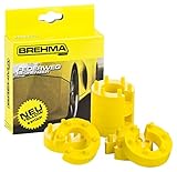 BREHMA Federwegbegrenzer Yellow Stick 13mm 8er Set universell Mit 6- Fach Positionierung...