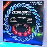 TOSY Flying Ring – 12 einfarbige LEDs, superhell, Lost-Mode, Auto-Aufleuchten, Weihnachtsgeschenk,...