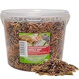 UGF - Insektenmischung mit Gammarus - 500g im 3 Liter Eimer, Igelfutter, Rennmausfutter,...